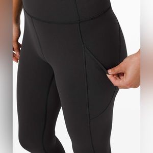 Lululemon invigorated size 6 (m) 25 inch high rise